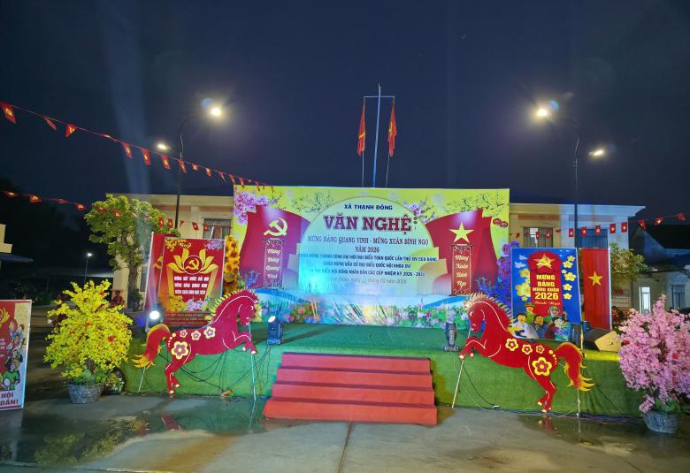 Xã Thạnh Đông tổ chức hội diễn văn nghệ Mừng Đảng quang vinh - Mừng Xuân Bính Ngọ 2026