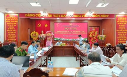 Xã Thạnh Đông họp Ban chỉ đạo Kỳ thi Tốt nghiệp Trung học phổ thông năm 2026