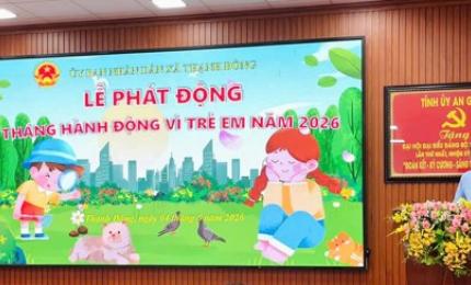 Xã Thạnh Đông tổ chức Lễ phát động Tháng hành động vì Trẻ em  năm 2026