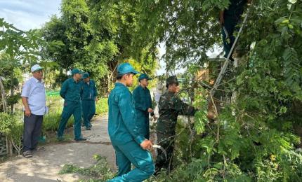 Tạo diện mạo mới cho tuyến đường Kênh 7, xã Thạnh Đông, tỉnh An Giang