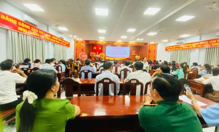 Lễ tổng kết trao giải cuộc thi Chính luận Bảo vệ nền tảng Tư tưởng của Đảng xã Thạnh Đông năm 2026