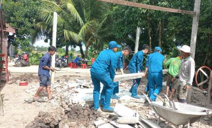 Lan tỏa Chính sách hậu phương Quân đội từ những ngôi nhà Đại đoàn kết tại xã Thạnh Đông, tỉnh An Giang