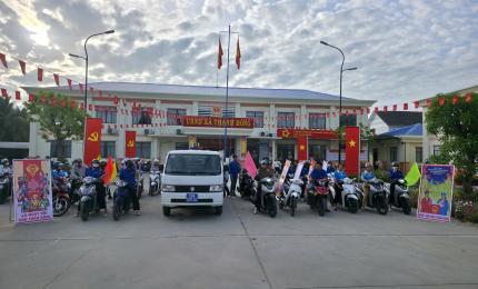 Diễu hành tuyên truyền bầu cử Đại biểu Quốc hội và đại biểu HĐND các cấp nhiệm kỳ 2026-2031