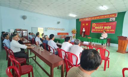 Trung tâm Phục vụ Hành chính công xã Thạnh Đông tổ chức Ngày hội hướng dẫn dịch vụ công trực tuyến