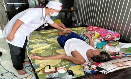 Trạm Y tế xã Thạnh Đông tầm soát tình trạng khuyết tật tại địa phương