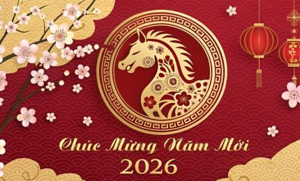 Chủ tịch UBND xã Thạnh Đông gửi Thư chúc Tết Xuân Bính Ngọ 2026 