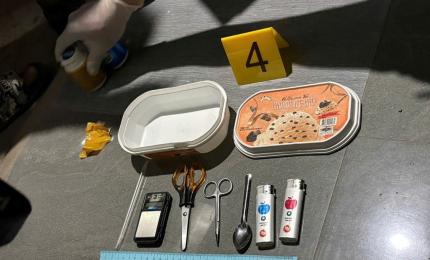 Bắt quả tang đối tượng có hành vi  “Tàng trữ, sử dụng trái phép chất ma túy” tại xã Thạnh Đông