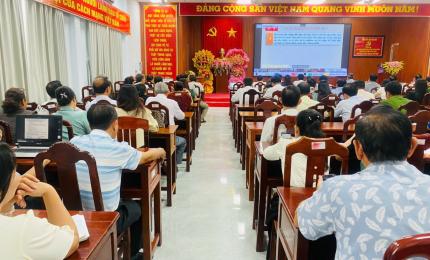 Cán bộ đảng viên xã Thạnh Đông tiếp thu nghiêm túc Nghị quyết Hội nghị lần thứ hai Ban Chấp hành Trung ương Đảng khóa XIV